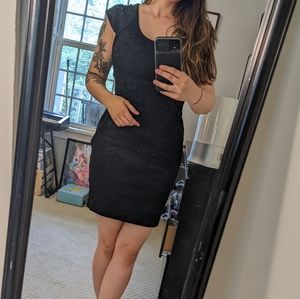 Little Black Dress- Express Black Mini Dress Bodycon